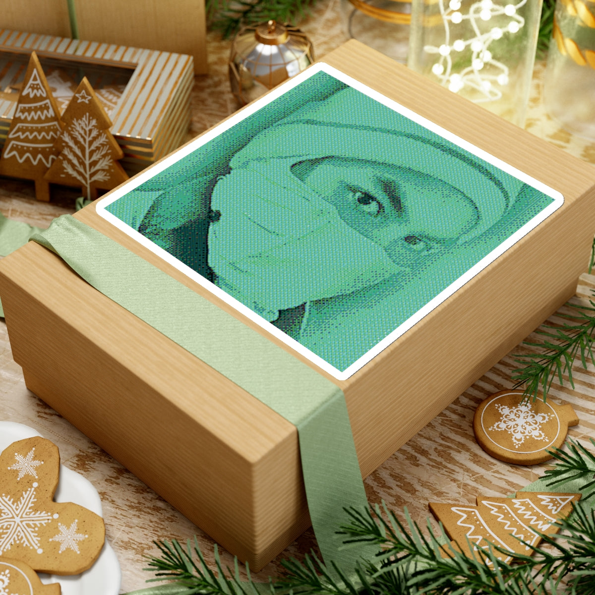 Hi-Visitor Face Sticker