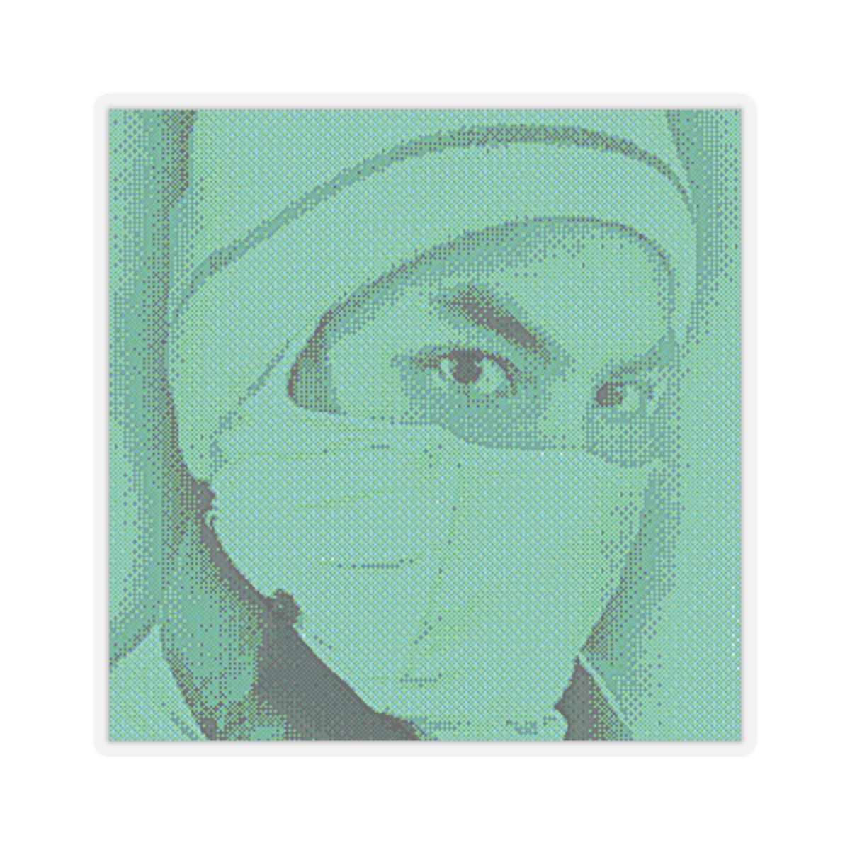 Hi-Visitor Face Sticker